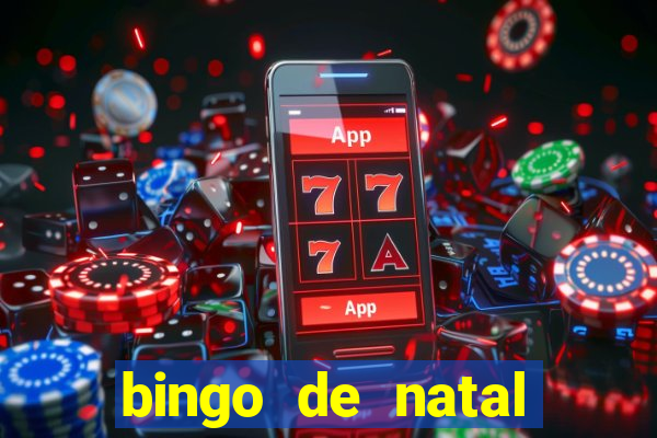 bingo de natal para imprimir gratis